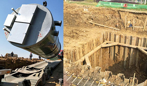 武漢建設銀行災備中心雨水泵站